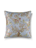 Scalamandré Avignon Brocade Decorative Throw Pillow, Peach Sky - BlueJay Avenue