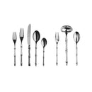 Bali Silver Mirror Finish Flatware Set, Service for 1, 4, 6, 8 & 12