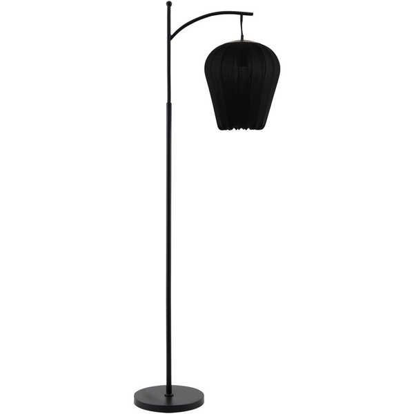 Cayo Black Task Floor Lamp - BlueJay Avenue