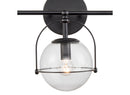 Langford 24-Inch 3-Light Clear Glass Bathroom Vanity Light - BlueJay Avenue