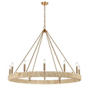 Abaca 12 - Light Chandelier Light Fixture - BlueJay Avenue