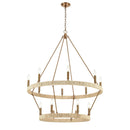 Abaca 36" 14 - Light Chandelier - BlueJay Avenue