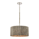 Abaca 4 - Light Drum Chandelier - BlueJay Avenue