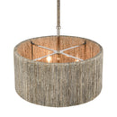 Abaca 4 - Light Drum Chandelier - BlueJay Avenue