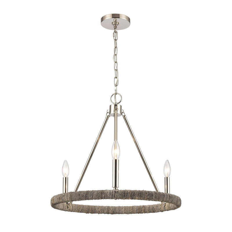 Abaca Chandelier Light - BlueJay Avenue