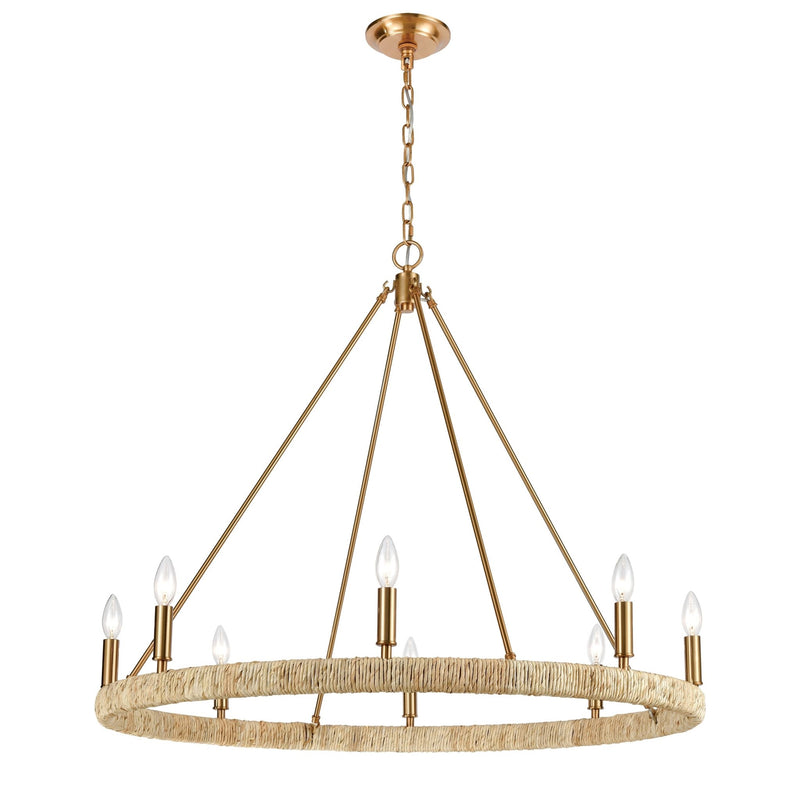 Abaca Chandelier Light - BlueJay Avenue
