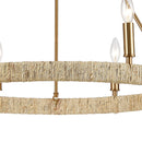 Abaca Chandelier Light - BlueJay Avenue