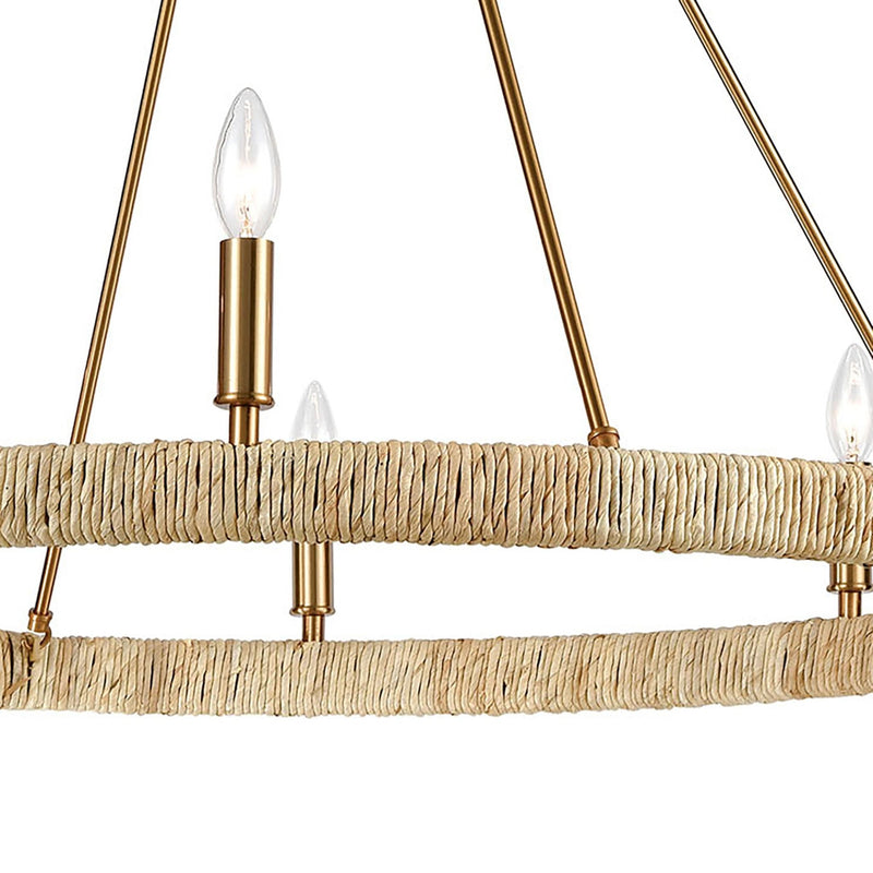 Abaca Chandelier Light - BlueJay Avenue