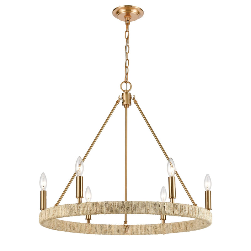 Abaca Chandelier Light - BlueJay Avenue