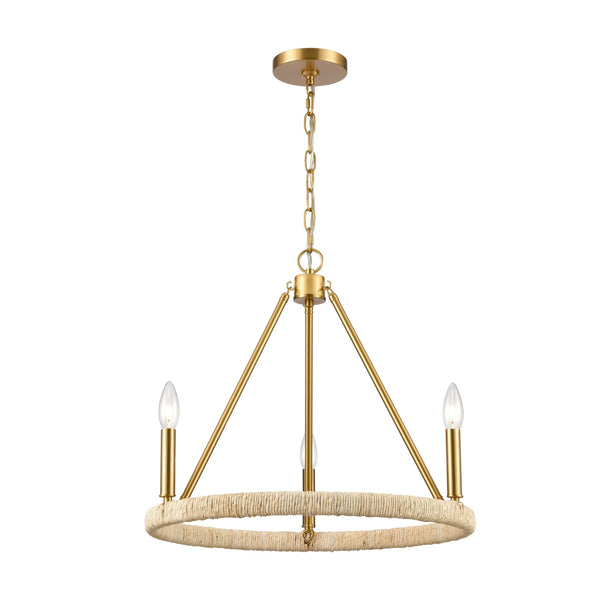 Abaca Chandelier Light - BlueJay Avenue