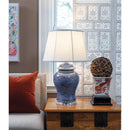 Aegean Blue Ginger Jar Lamp - BlueJay Avenue