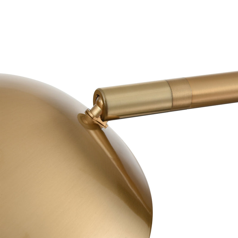 Alda Floor Lamp in Aged Brass Finish - BlueJay Avenue