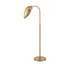 Alda Floor Lamp in Aged Brass Finish - BlueJay Avenue