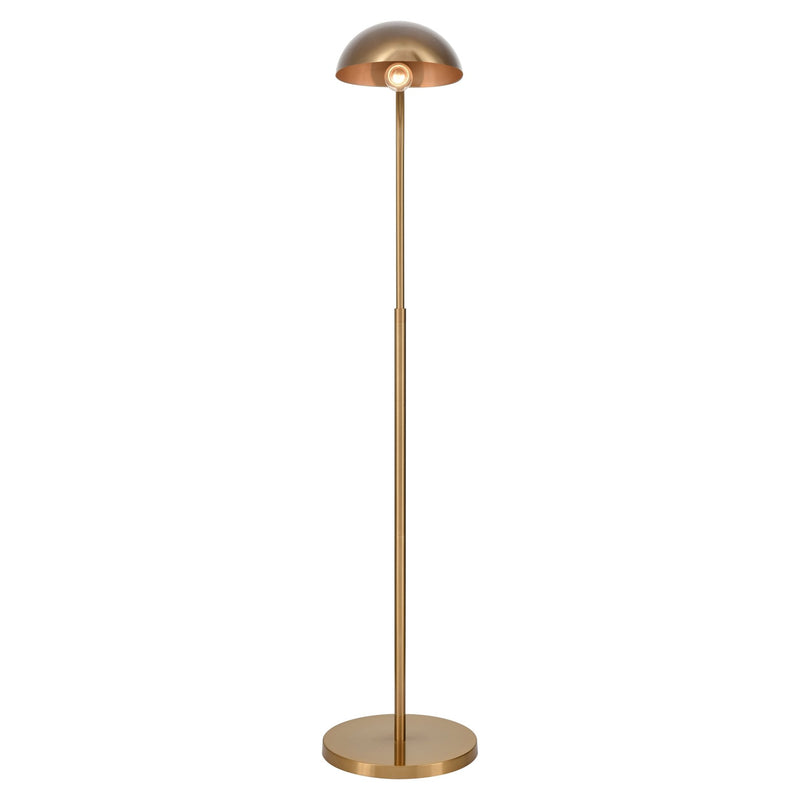 Alda Floor Lamp in Aged Brass Finish - BlueJay Avenue