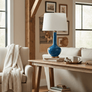 Alex 30" Turquoise Glaze Porcelain Table Lamp - BlueJay Avenue