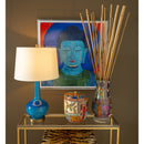 Alex 30" Turquoise Glaze Porcelain Table Lamp - BlueJay Avenue