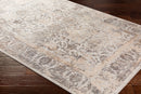 Alpine Traditional Medium Pile Machine Woven Light Grey Neutral Area Rug - BlueJay Avenue
