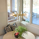 Alton 8 - Light Aged Brass Gold Chandelier Light - BlueJay Avenue