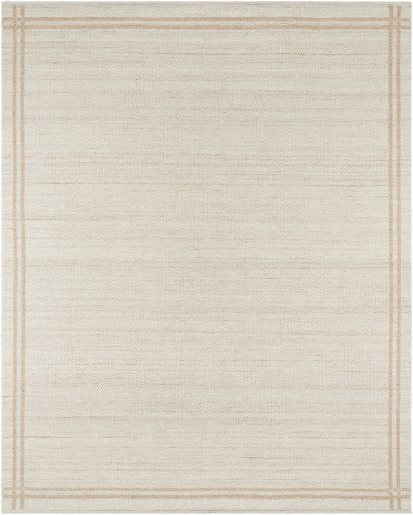 Amber Ivory Hand Woven Wool Rug - BlueJay Avenue
