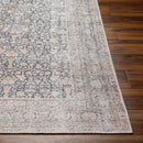 Amelie Traditional Black Washable Rug - BlueJay Avenue