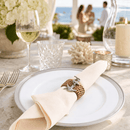 Anchor Hand Woven Rattan Napkin Rings – Set of 4 - BlueJay Avenue