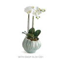 Annabelle Blue Ceramic Indoor Planter Pot - BlueJay Avenue