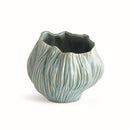 Annabelle Blue Ceramic Indoor Planter Pot - BlueJay Avenue