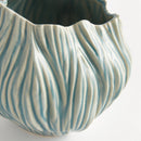 Annabelle Blue Ceramic Indoor Planter Pot - BlueJay Avenue