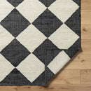 Antho Hand Woven Black Jute Rug - BlueJay Avenue