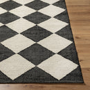 Antho Hand Woven Black Jute Rug - BlueJay Avenue