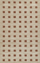 Archer Hand Tufted Rust Modern Wool Rug - BlueJay Avenue