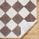 Arte Diamond Washable Shag Rug - BlueJay Avenue