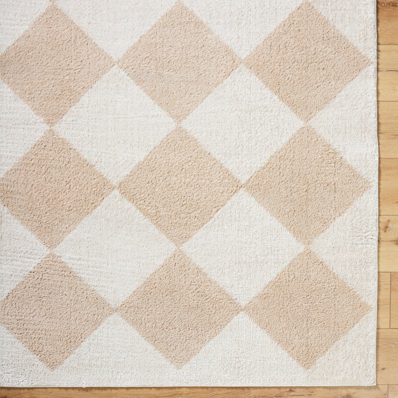 Arte Diamond Washable Shag Rug - BlueJay Avenue