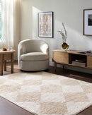 Arte Diamond Washable Shag Rug - BlueJay Avenue