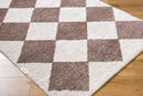 Arte Diamond Washable Shag Rug - BlueJay Avenue