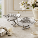 Arthur Court Magnolia 2-Bowl Serving Bowl - BlueJay Avenue