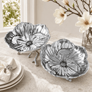 Arthur Court Magnolia 2-Bowl Serving Bowl - BlueJay Avenue