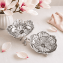 Arthur Court Magnolia 2-Bowl Serving Bowl - BlueJay Avenue