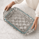Arthur Court Magnolia 3 Qt Pyrex Baking Dish Holder - BlueJay Avenue