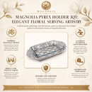 Arthur Court Magnolia 3 Qt Pyrex Baking Dish Holder - BlueJay Avenue