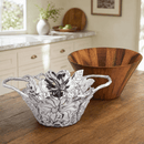 Arthur Court Magnolia Acacia Wood Salad Bowl - BlueJay Avenue