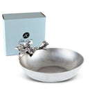 Arthur Court Magnolia Aluminum Serving Bowl - BlueJay Avenue