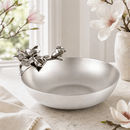 Arthur Court Magnolia Aluminum Serving Bowl - BlueJay Avenue