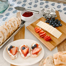 Arthur Court Magnolia Bamboo Cheese Board & Knife Set - BlueJay Avenue