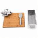Arthur Court Magnolia Bamboo Cheese Board & Knife Set - BlueJay Avenue