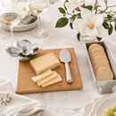 Arthur Court Magnolia Bamboo Cheese Board & Knife Set - BlueJay Avenue
