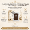 Arthur Court Magnolia Blossom 5x7 Picture Frame - BlueJay Avenue