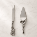 Arthur Court Magnolia Cake Knife & Server Set - BlueJay Avenue