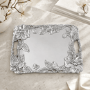 Arthur Court Magnolia Clutch Aluminum Serving Tray - BlueJay Avenue