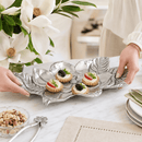 Arthur Court Magnolia Decorative Serving Tray, 8 x 13.5 - BlueJay Avenue